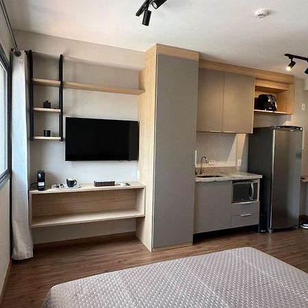 Lindo Studio Atmosfera 360 Novo Proximo Ao Metro E Consulado Sao Paulo Dış mekan fotoğraf
