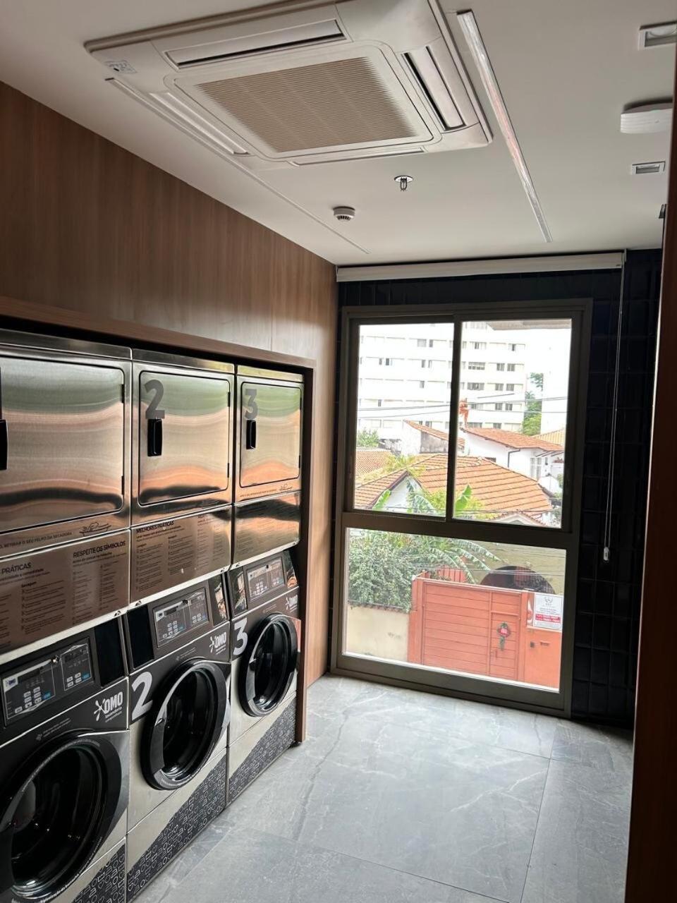Lindo Studio Atmosfera 360 Novo Proximo Ao Metro E Consulado Sao Paulo Dış mekan fotoğraf