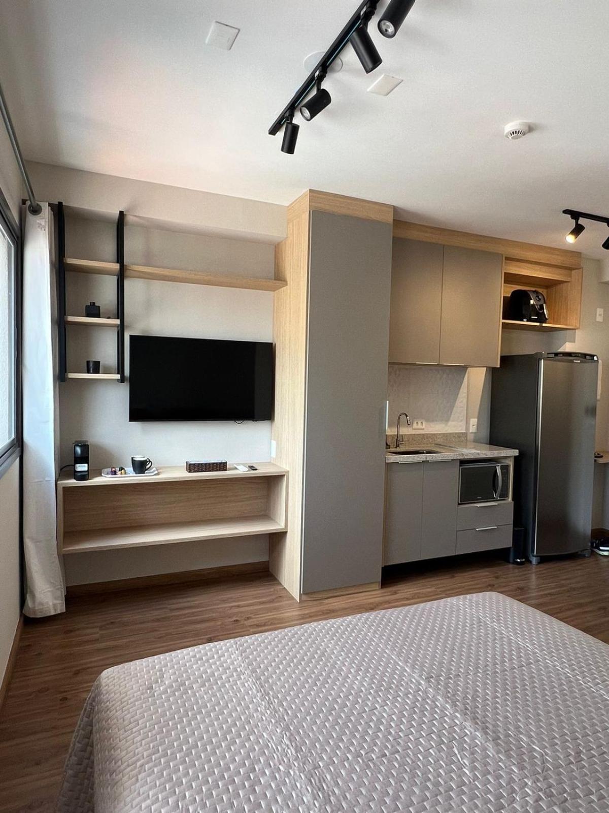 Lindo Studio Atmosfera 360 Novo Proximo Ao Metro E Consulado Sao Paulo Dış mekan fotoğraf